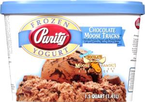 1 Serving Chocolate Moose Tracks Frozen Yogurt