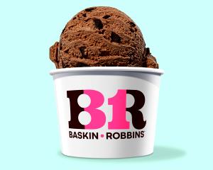 1 Serving Chocolate Mousse Royale Ice Cream - 4 Oz Scoop