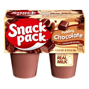 1 Serving Chocolate Pudding Snack