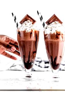 1 Serving Chocolate Shake With Premium Churned Milk Chocolate Ice Cream - Small