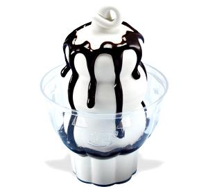 1 serving Chocolate Sundae (Medium)
