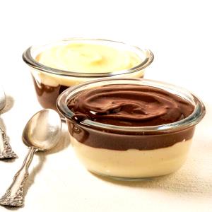 1 Serving Chocolate Vanilla Pudding