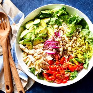 1 Serving Chopped Salad W/ Chicken