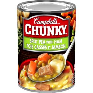 1 Serving Chunky Split Pea with Ham Soup (Reduced Sodium, Reduced Fat)