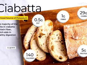 1 Serving Ciabatta - Large