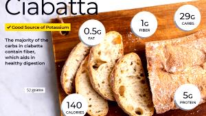 1 Serving Ciabatta