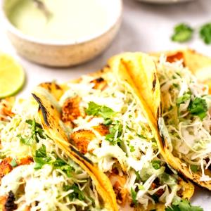 1 Serving Cilanto-Lime Mahi Mahi Fajitas