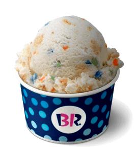 1 Serving Icing On The Cake Ice Cream - 4 Oz Scoop