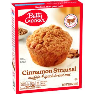 1 Serving Cinnamon Struesel Muffin Mix