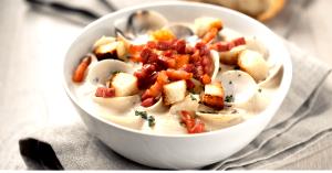 1 Serving Clam Chowder Side Dish