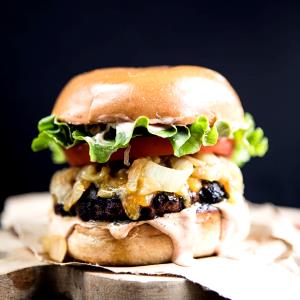 1 Serving Classic Burger W/Cheese
