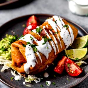 1 serving Classic Chimichanga Chicken without Sauce