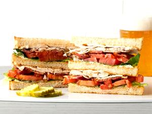1 Serving Classic Club With Bacon - Regular W/ Cheese & Dressing