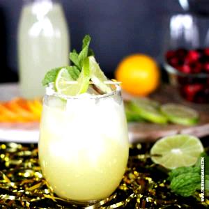 1 Serving Classic Margarita - On The Rocks, Virgin