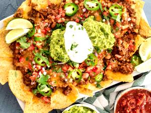 1 serving Classic Nachos (No Guacamole)