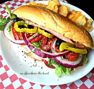 1 Serving Classic Italian Toasted Sub