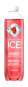1 Serving Clear Strawberry Watermelon Sparkling Water Beverage