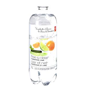 1 Serving Clear Tangerine Lime Sparkling Water Beverage Sugar Free