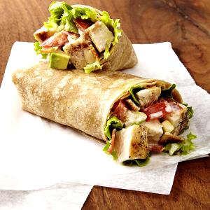 1 Serving Club Med Grilled Hot Wraps