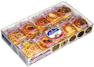 1 Serving Club Pack Cinnamon Danish Individually Wrapped 9 Count