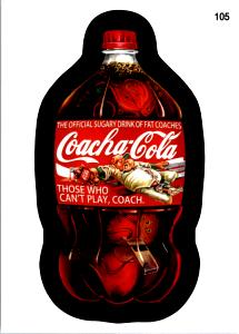 1 Serving Coca-Cola - Wacky Pack