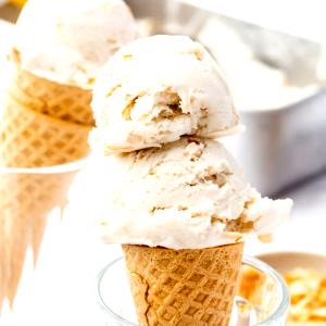 1 Serving Coconut Ice Cream - Love İt Size