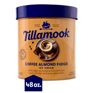 1 Serving Coffee Almond Fudge Ice Cream