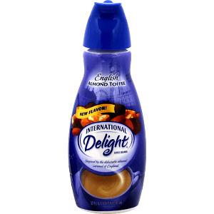 1 Serving Coffee Creamer - English Almond Toffee Flavor