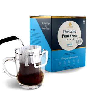 1 Serving Coffee, Decaffeinated, All Sizes