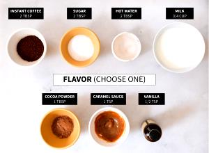 1 Serving Coffee Of The Day, Medium - No Milk W/ Whip