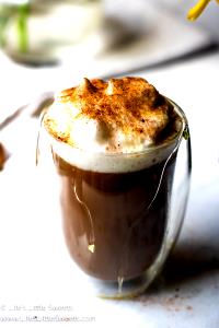 1 Serving Coffee With Steamed Milk, Medium - Soy Milk W/ Whip