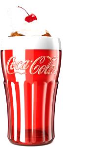 1 serving Coke Float