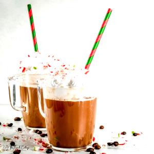 1 Serving Coldbrewed Marble Mocha With Whip - Medium - Whole Milk