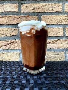 1 Serving Coldbrewed Marble Mocha Without Whip - Large - Whole Milk