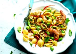 1 serving Conchiglie Gamberi (Small)