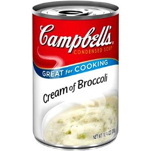 1 Serving Condensed Soup - Cream Of Broccoli