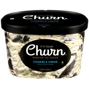 1 Serving Cookies And Cream Premium Ice Cream