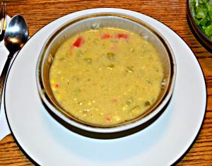 1 Serving Corn And Green Chili Bisque - Large