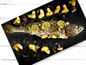 1 serving Corvina (Half Portion)