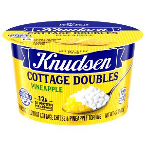 1 Serving Cottage Cheese Doubles, Pineapple, Lowfat