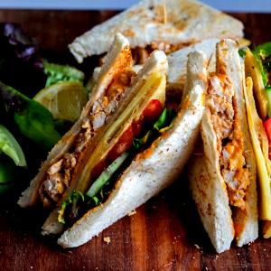1 Serving Country Club Chicken Sandwich