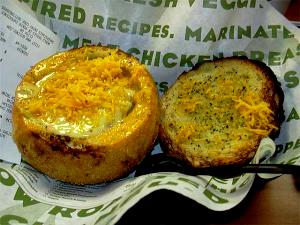 1 serving Country French Chicken Bread Bowl