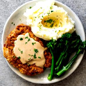 1 serving Country-Fried Steak with Sides