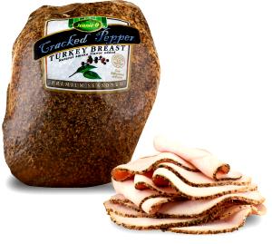 1 Serving Cracked Pepper Turkey Breast (Flat)