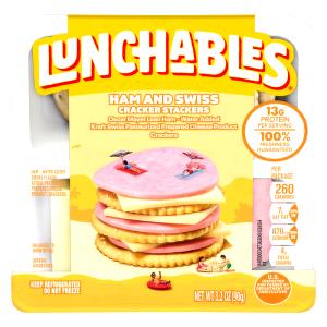 1 Serving Cracker Stackers, Ham & Swiss