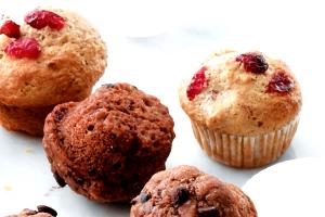 1 Serving Cranberry Flax Muffin