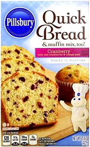 1 Serving Cranberry Quick Bread Mix