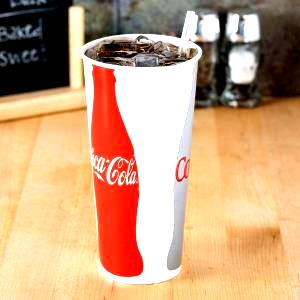 1 Serving Crave Cooler Coke Large