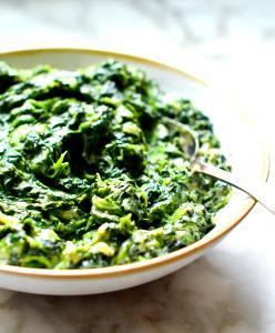 1 Serving Creamed Spinach