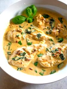 1 serving Creamy Chicken & Vegetables